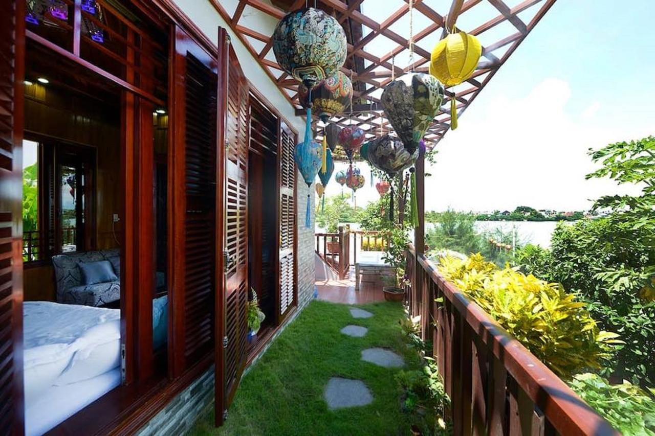 Khamy Riverside Villa Hoi An Eksteriør billede